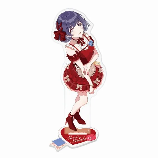 D秦谷美鈴】学園アイドルマスター スタンド付きビッグアクリルプレート 