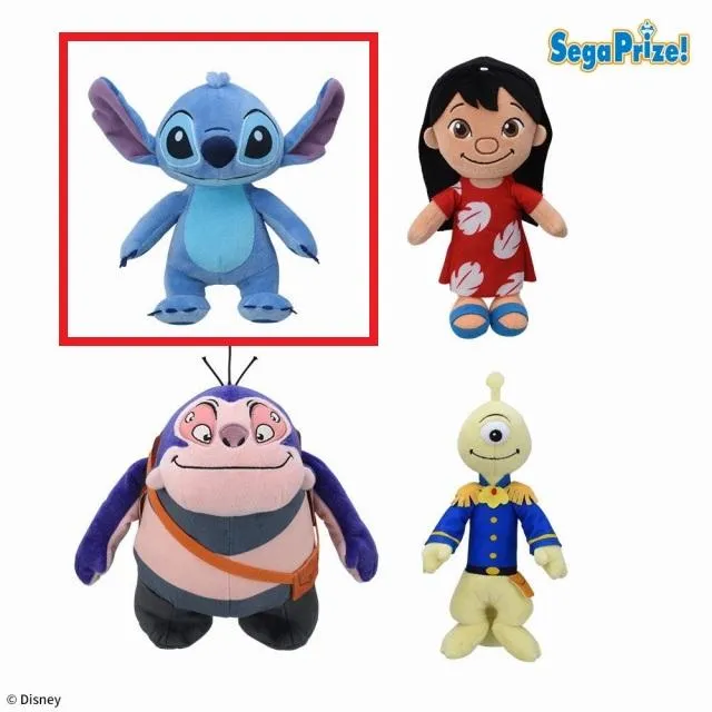 レア☆リロ＆スティッチ Lilo & Stitch オハナ 花台 スマホスタンド 