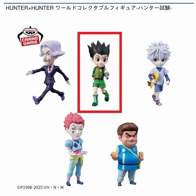 Bゴン】HUNTER×HUNTER ワールドコレクタブルフィギュア-ハンター試験 