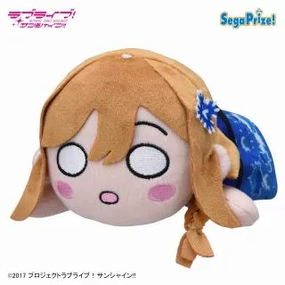 C国木田花丸】ラブライブ!サンシャイン!! 寝そべり ぬいぐるみ～永久 