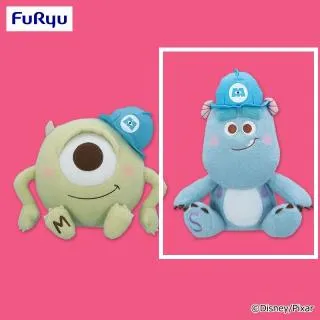 Bサリー】モンスターズ・インク ミルキーボア ヘルメットBIGぬいぐるみ 