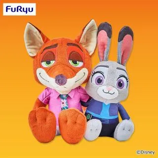 ニック&ジュディ】ズートピア2 ペアぬいぐるみ オンラインクレーン 