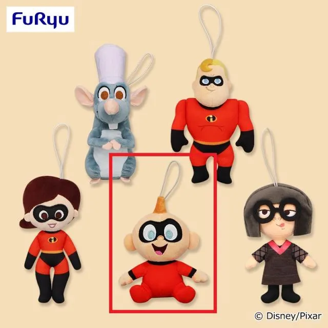 ディズニーキャラクター ジャラジャラマスコット☆8箱入り☆未開封品☆リーメント D:ジャック・ジャック】ディズニー/ピクサーキャラクター【FDM】100th