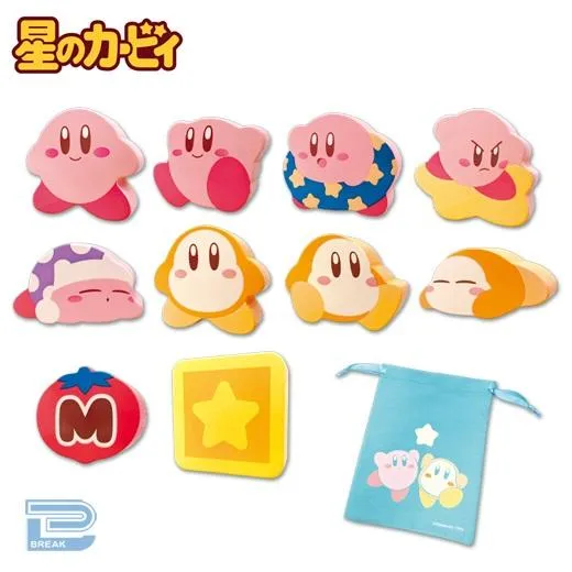 星のカービィ 積み木セット(巾着付き) オンラインクレーンゲーム DMM