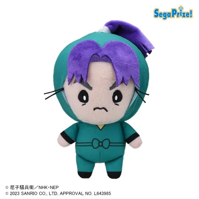 B潮江文次郎】忍たま乱太郎×サンリオキャラクターズ ぬいぐるみ Vol.3