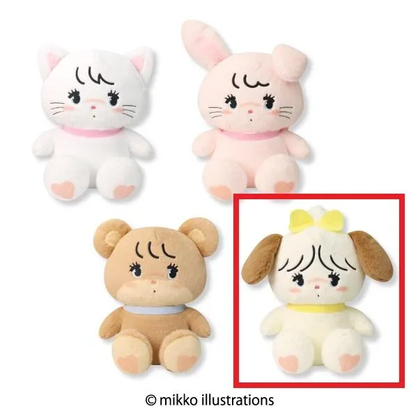 Dスフレ】mikko characters BIGぬいぐるみ オンラインクレーンゲーム