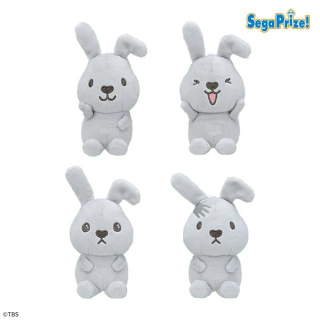 顔文字ラビット　マスコットぬいぐるみ　ストラップ Aラヴィット!ポーズ】ラッピー マスコット オンラインクレーンゲーム