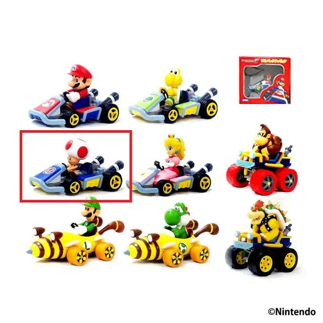 Cキノピオ】マリオカート7プルバックフィギュア オンラインクレーン