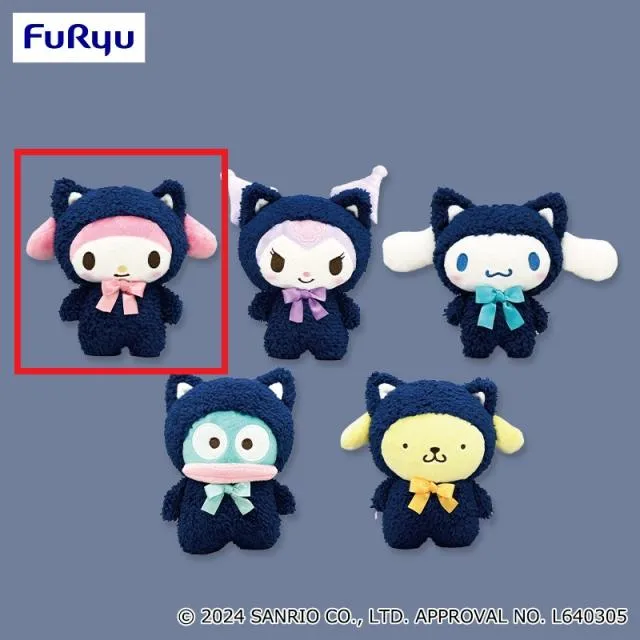 Aマイメロディ】サンリオキャラクターズ ねこねこ探偵ぬいぐるみ