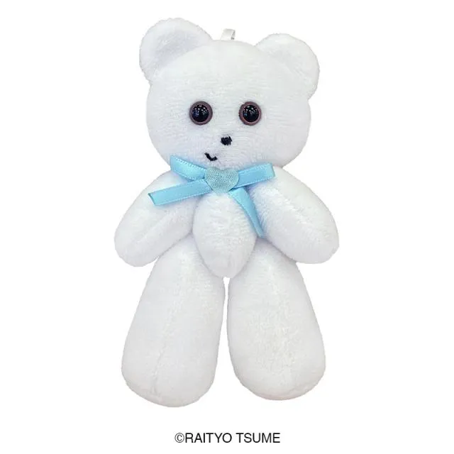 Cくまきち リボンver】くまきち マスコットキーホルダー オンライン