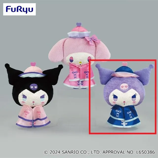 Cクロミ(紫)】マイメロディ・クロミ ロリータキョンシーぬいぐるみ