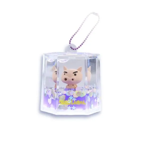 Cぶりぶりざえもん】クレヨンしんちゃん ぷかぷかオイルキーホルダー