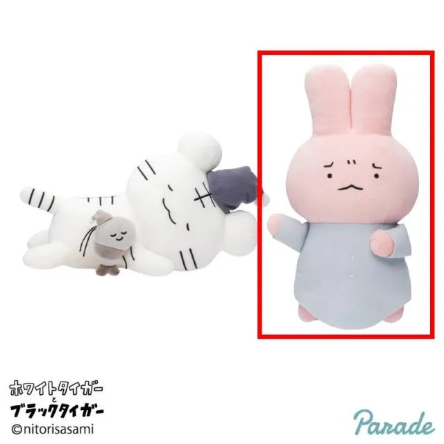 Bうさぎ先生】ホワイトタイガーとブラックタイガー おやすみBIG