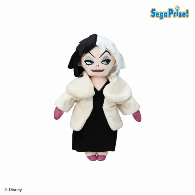 Aクルエラ】ディズニーヴィランズ Dolly Clasica Mぬいぐるみ