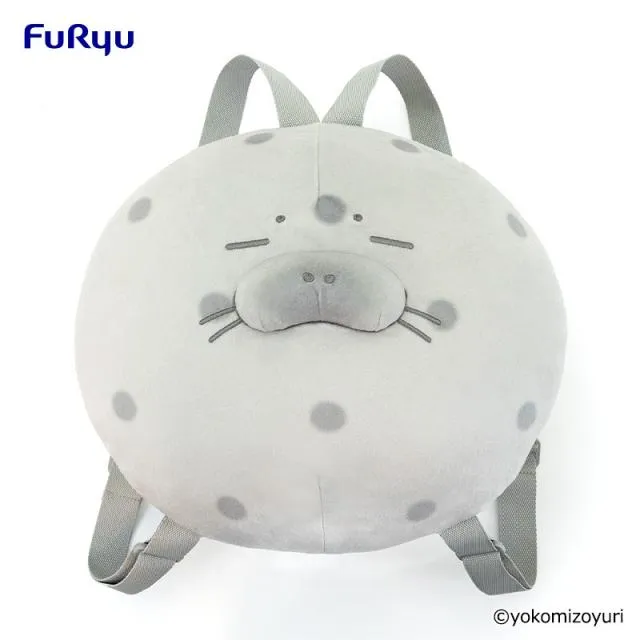 ゴマフアザラシ】なんでもいきもの ぬいぐるみリュック(ゴマフアザラシ
