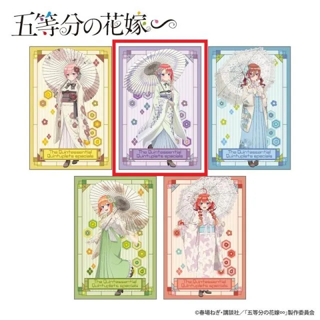 B中野二乃】五等分の花嫁 大判タオルケット レトロモダン オンライン
