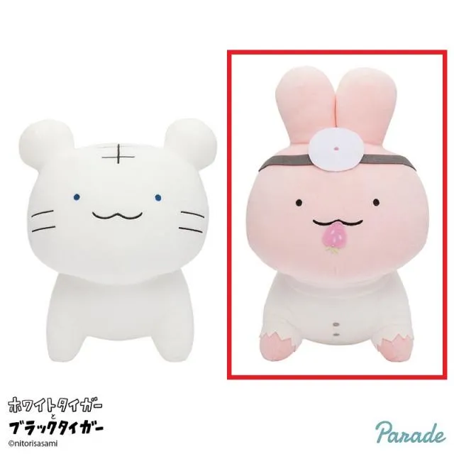Bうさぎ先生】ホワイトタイガーとブラックタイガー 野生化BIG