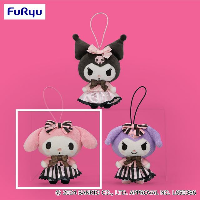 マイメロディ ときめくティアラ 夢リボン マスコット リボンラブ マイメロディ マスコット