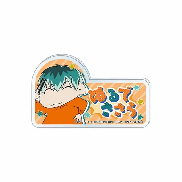 A白膠木簓】ヒプノシスマイク×クレヨンしんちゃん アクリルバッジ