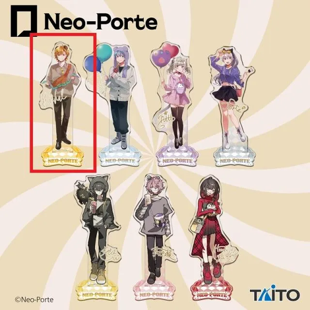 A渋谷ハル】Neo-Porte 描き下ろしアクリルスタンド オンラインクレーン