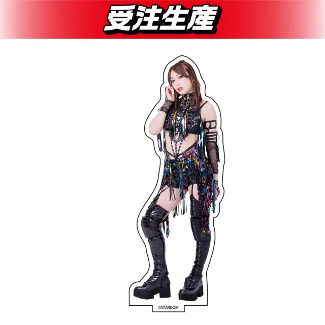 スターダム HATE 上谷沙弥　ビッグアクリルスタンド 上谷沙弥】H.A.T.E. アクリルスタンド オンラインクレーンゲーム DMM