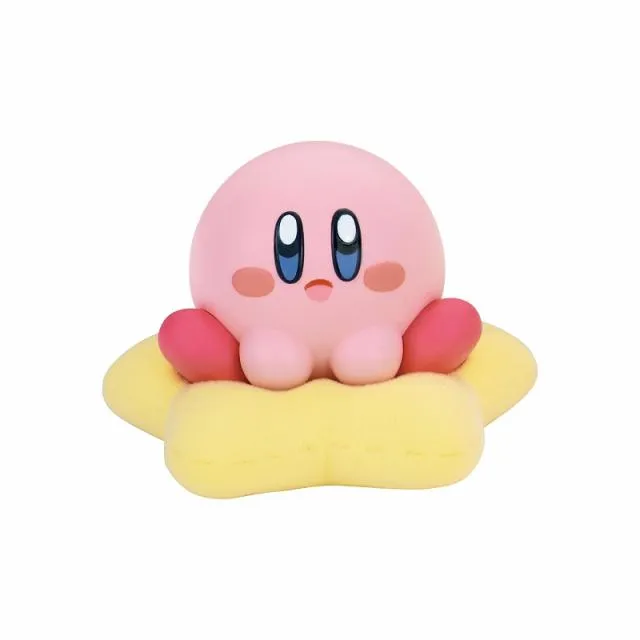 Aワープスタークッションとカービィ】星のカービィ Fluffy Puffy MINE