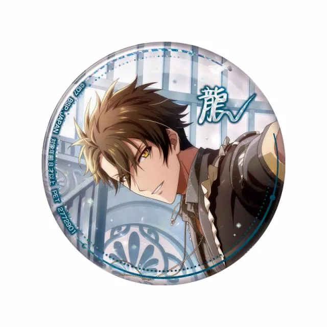 J十龍之介】アイドリッシュセブン ホログラム缶バッジ～Anniversary