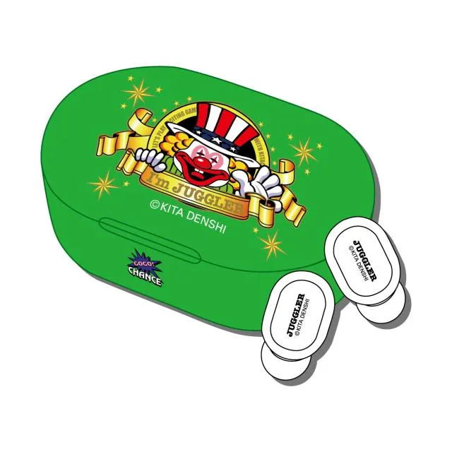 A:GREEN】ジャグラー ワイヤレスイヤホン(OVAL) オンラインクレーン