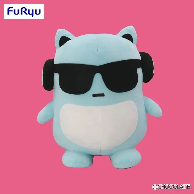 ブルーハムハム BIGぬいぐるみ～サングラス～ オンラインクレーン