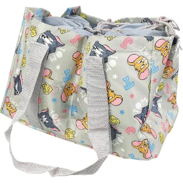 A:GRAY】TOM&JERRY 保冷レジかごバッグ(TJ-437) オンラインクレーン