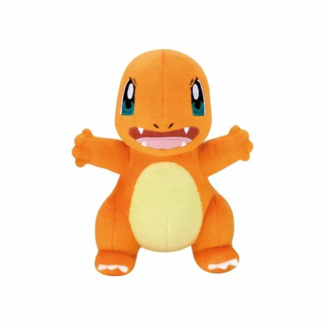 Bヒトカゲ(口開け)ポケットモンスター いろんなおかおぬいぐるみ