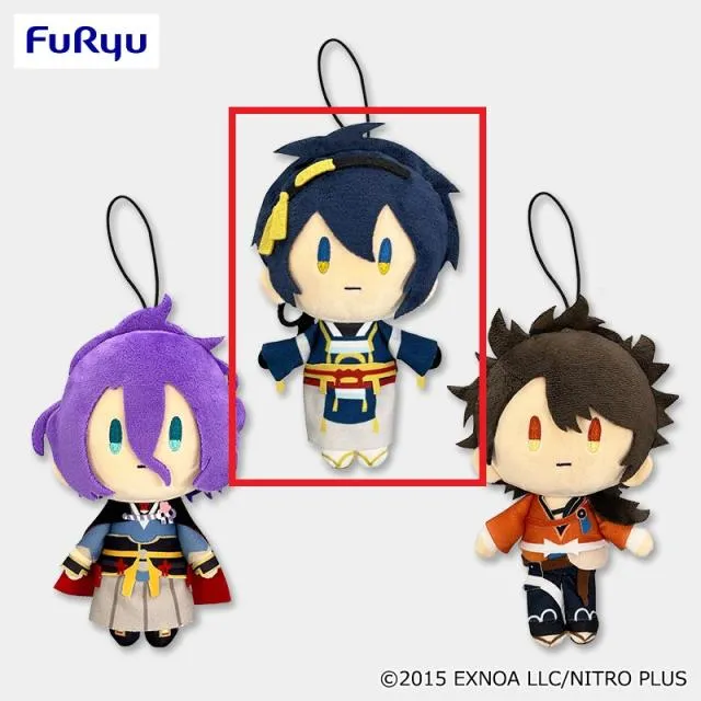 A三日月宗近】刀剣乱舞ONLINE ゴム紐付き御伴散歩ぬいぐるみ②