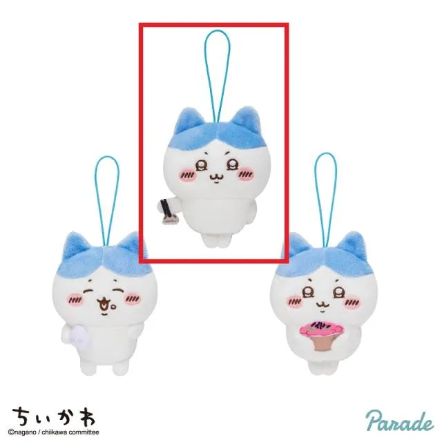 Aじゃこ天】ちいかわ ハチワレだらけマスコット オンラインクレーン