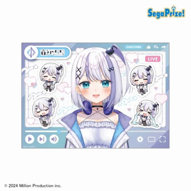 B音ノ乃のの】ミリプロ ビジュアルボード(EX) オンラインクレーン