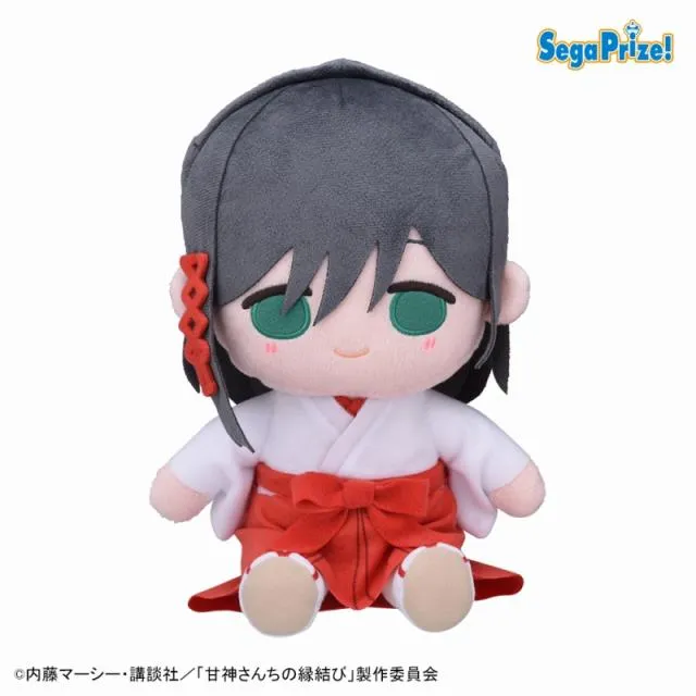 A緑目】甘神さんちの縁結び Mぬいぐるみ“甘神夜重” オンラインクレーン