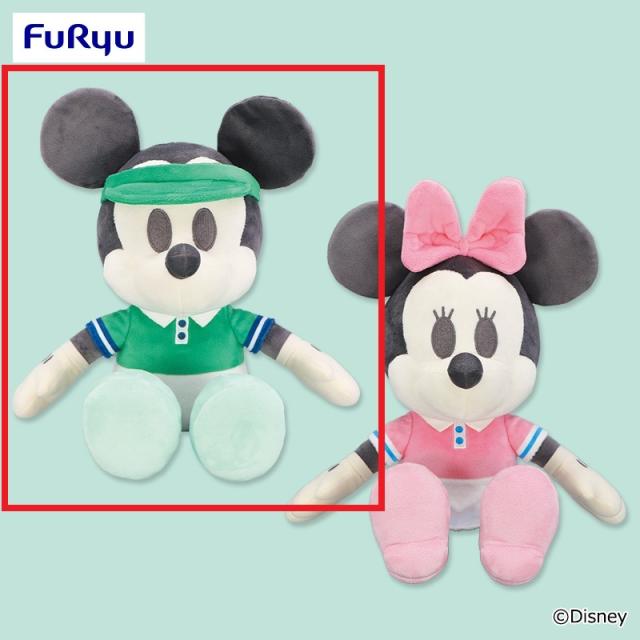 Aミッキー】ミッキー＆ミニー デココレ スポーティBIGぬいぐるみ
