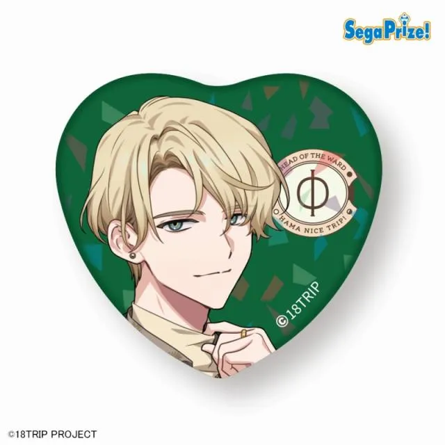 A北片來人】18TRIP ハート型缶バッジ～Ev3ns&L4mps～ オンライン