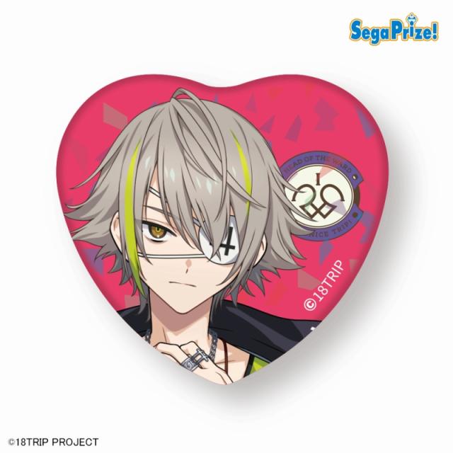 H白光琉衣】18TRIP ハート型缶バッジ～Ev3ns&L4mps～ オンライン