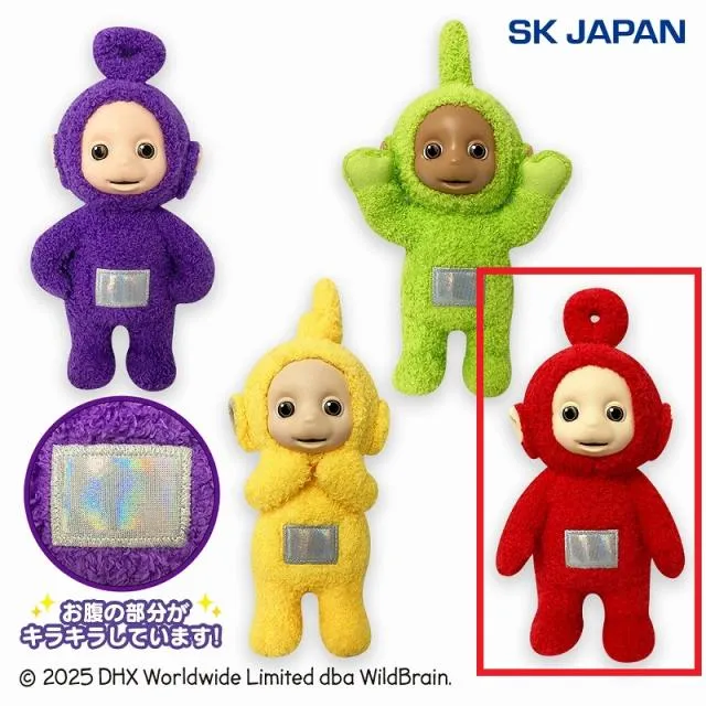 Cポー】テレタビーズ お腹キラキラぬいぐるみ オンラインクレーン