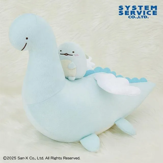 おきがえすみっコプレミアム　とかげ　おかあさん ぬいぐるみ　受注生産 とかげとおかあさん】すみっコぐらし とかげの夢 ぬいぐるみXL