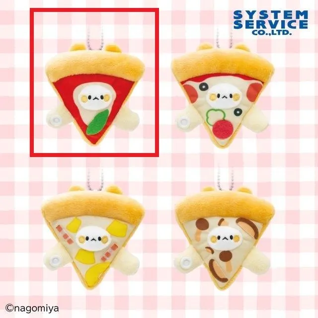Aマルゲリータ】なごみ屋の世界 ピザの妖精 マスコットキーチェーン