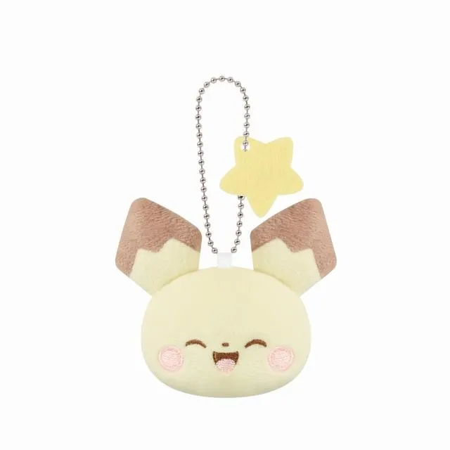 Aピチュー】ポケピース ボールチェーン付きぬいぐるみ～ピチュー