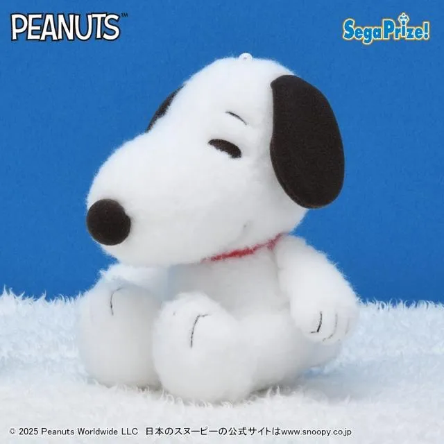 Cスヌーピー】SNOOPY(TM) ぬいぐるみ もこふわ(EX) オンラインクレーン