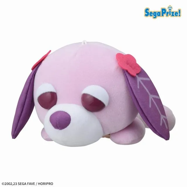 Bハナ】お茶犬 寝そべり ぬいぐるみ(EX) オンラインクレーンゲーム DMM