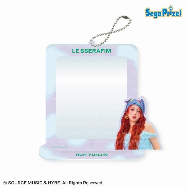 C:HUH YUNJIN】LE SSERAFIM 'CRAZY' [PtZ]スタンド付プリクラケース