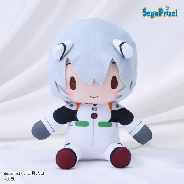 Aレイ(ショートヘア)】エヴァンゲリオンシリーズ ふわぷち Mぬいぐるみ