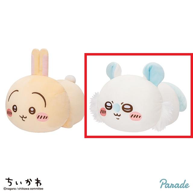 Bモモンガ】ちいかわ もっちるねそべり BIGぬいぐるみ② オンライン