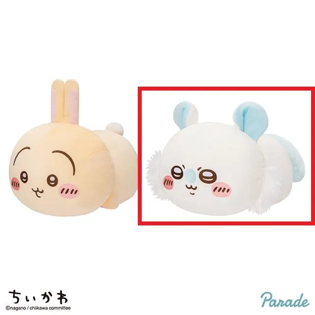 Bモモンガ】ちいかわ もっちるねそべり BIGぬいぐるみ② オンライン