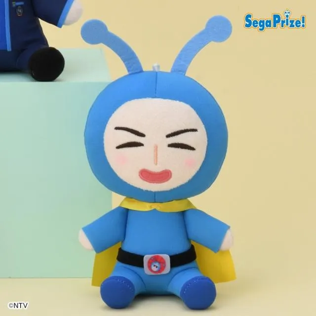 青いキャラクターぬいぐるみ Dヤベチャンマン】ぐるぐるナインティナイン ぬいぐるみ(EX