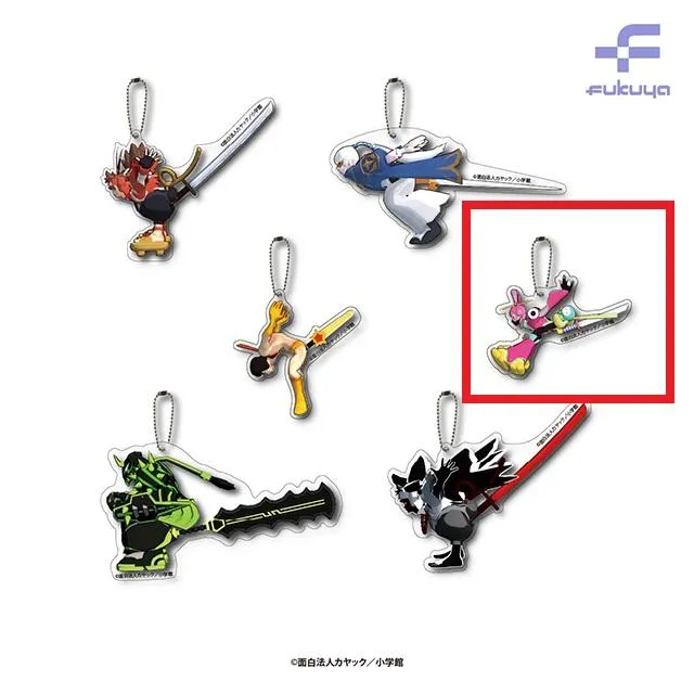 B:SHINOPI】ケツバトラー アクリルキーホルダー オンラインクレーン